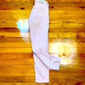 Calvin Klein Jeans blush pink ankle skinny jeans. Mid rise. Stretch.Size 28.